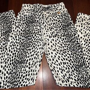Reformation Cynthia cheetah high rise jeans size 25